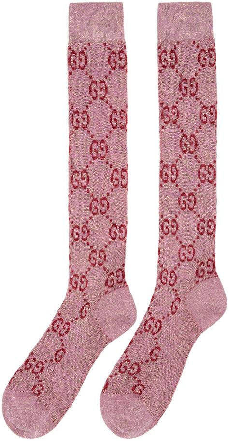 purple gucci socks|pink gucci socks men.